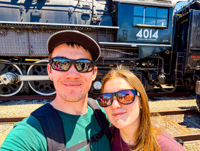 Local residents make trip to experience Big Boy train reunion
